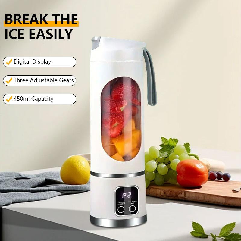 Licuadora Portátil TikTok para Batidos y Zumos. Compacta, recargable USB y perfecta para dietas. ¡Tu aliado ideal en la cocina y el hogar!
